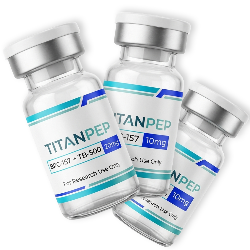 TitanPep peptide vials hero image